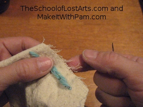 This edge will fray.