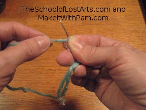 Pinch the wraps together.